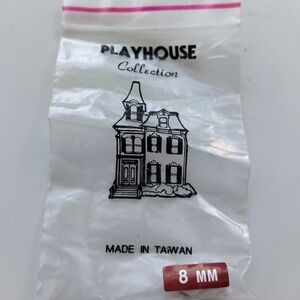 Playhouse Collection 8mm Brown Doll Eyeballs Eyes for Doll Making